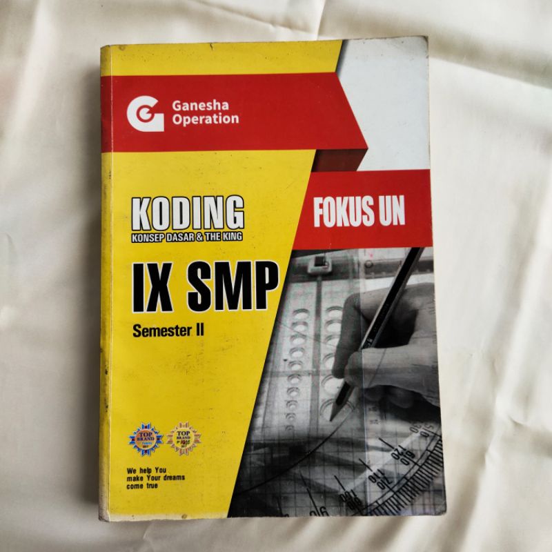 Buku Koding bimbel ganesha operation (go) 9 SMP Fokus UN