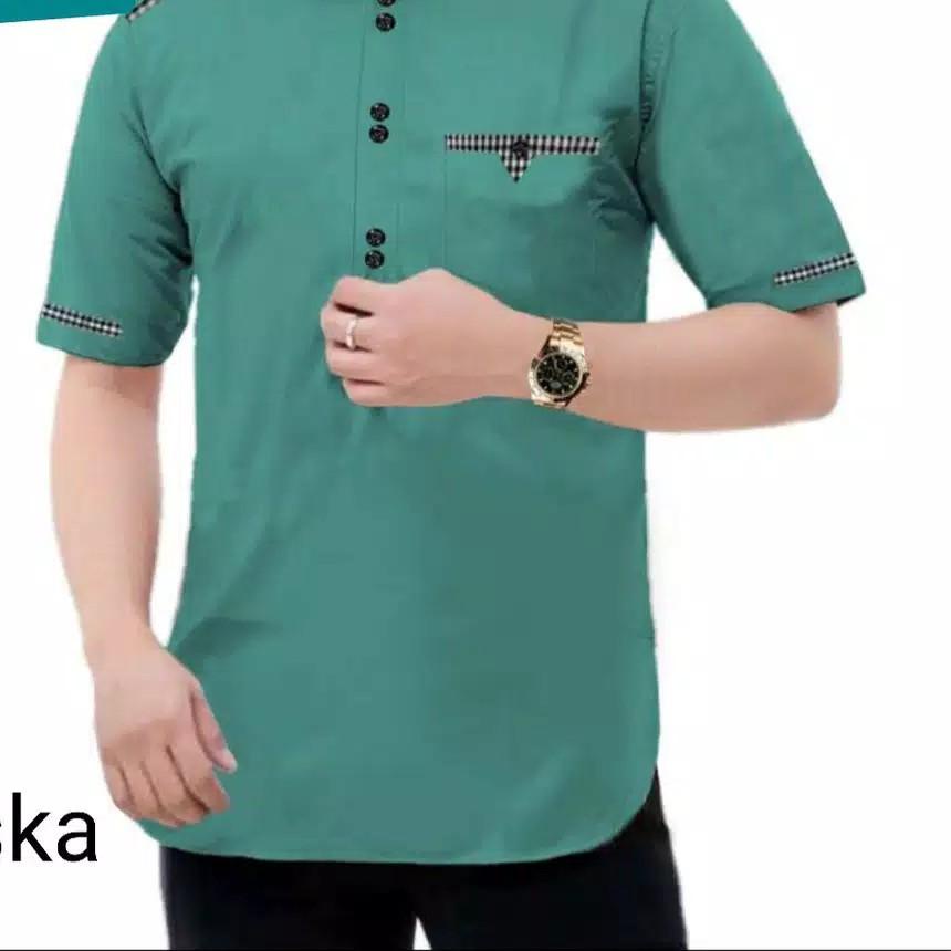 ✯ Koko TOJIRO , Baju Koko Pria Muslim lengan Pendek Terbaru 2021 ♠