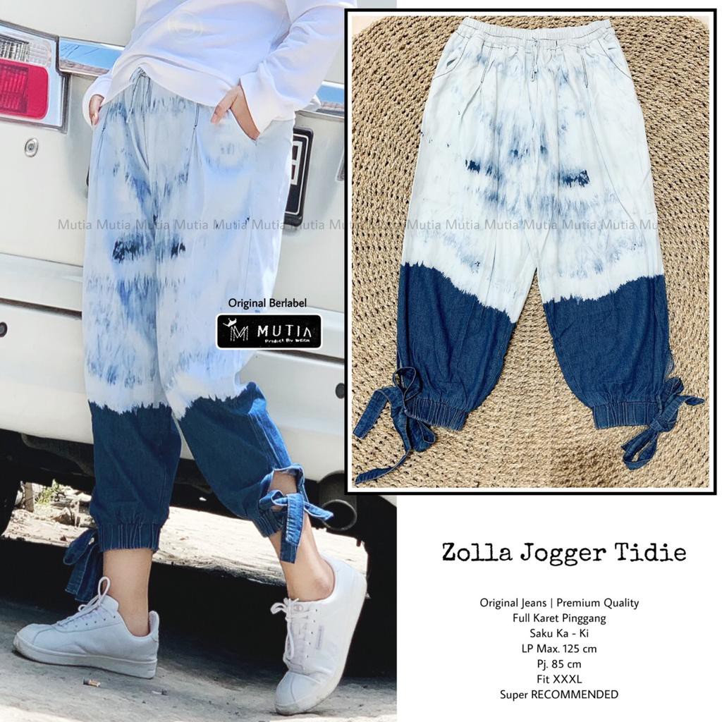 zolla jogger tidie celana jogger jeans by mutia