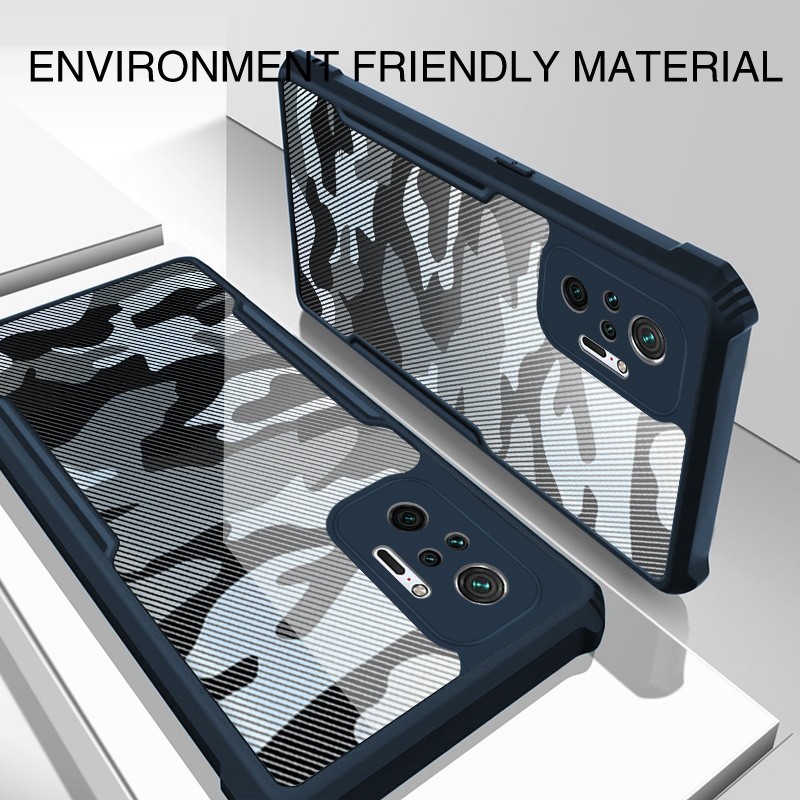 REDMI 10C / REDMI 10 / NOTE 11 / NOTE 11 PRO / NOTE 11 PRO 5G / NOTE 10 PRO / NOTE 10 10S 10 5G SOFT CASE CAMOUFLAGE ARMOR SHOCKPROOF