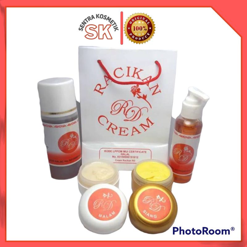 PAKET CREAM RACIKAN RD BAG PUTIH 4IN1