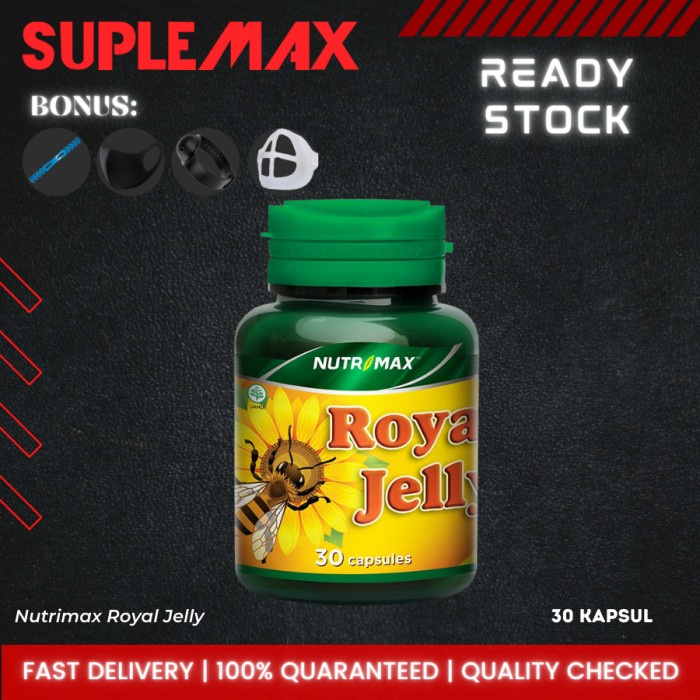 Jual Nutrimax Royal Jelly 30 Kapsul Shopee Indonesia
