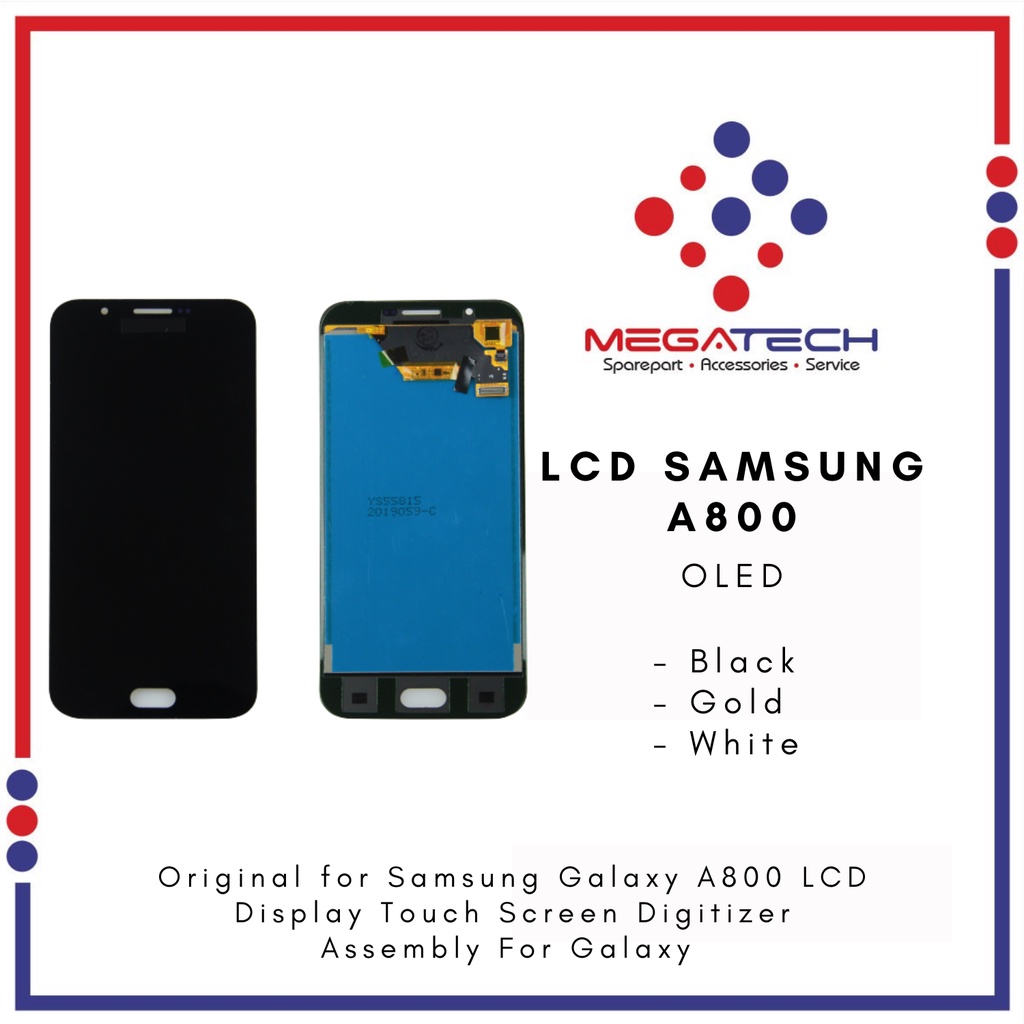 LCD Samsung A8 A800F / LCD Samsung A8 Duos A800X Fullset Touchscreen