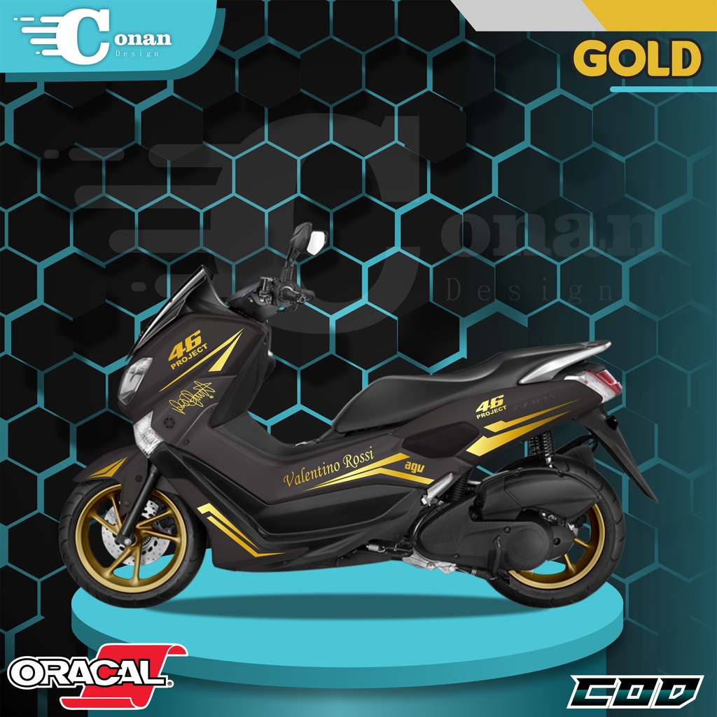 Aksesoris Motor Nmax Cutting Sticker Nmax Stiker Motor Nmax Striping Nmax 2019 All Nmax - NMxGS01