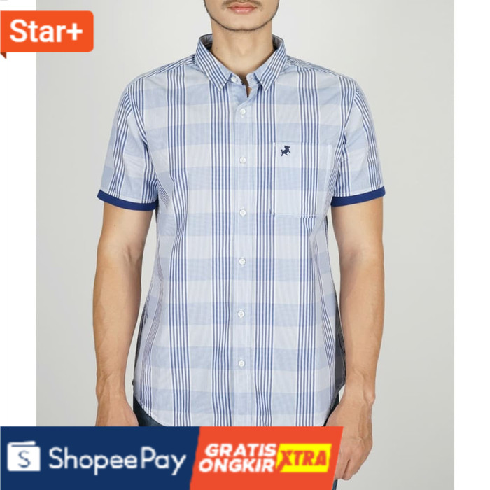 Kemeja pria lengan pendek lois original 62 HOT Mantap