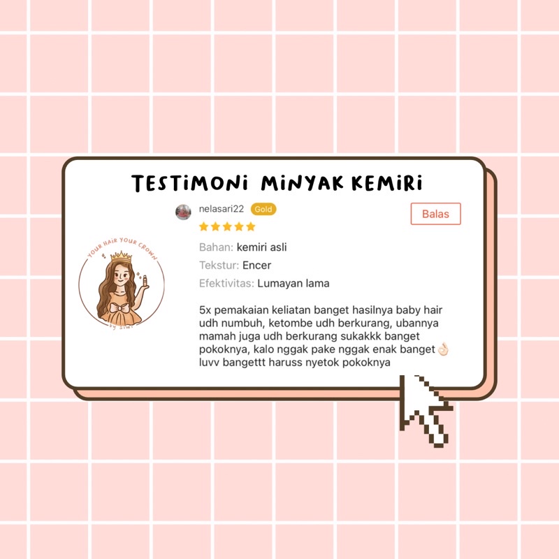 Minyak Kemiri Asli Lunabee Untuk Rambut Rontok 20Ml-3