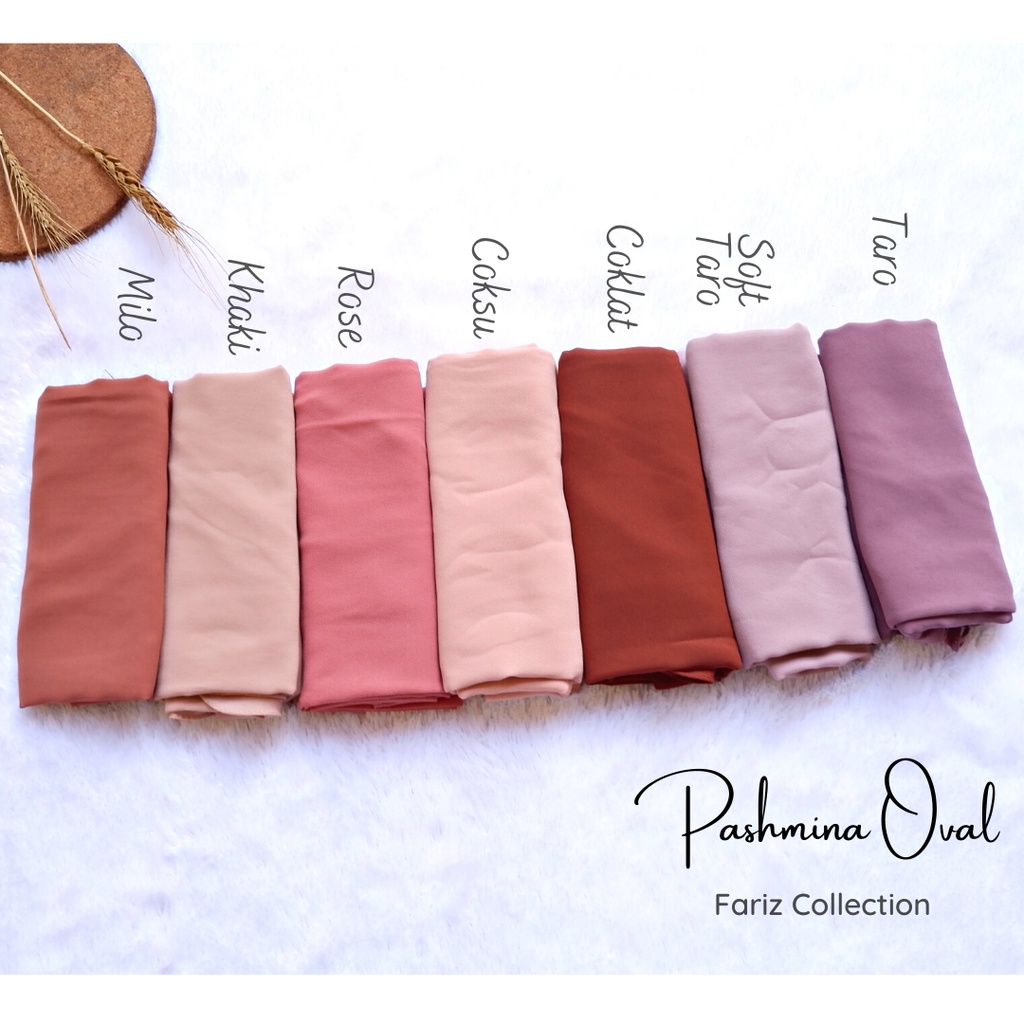 Pashmina Oval Ceruty/Pashmina Oval/Pashmina Ceruty Babydoll