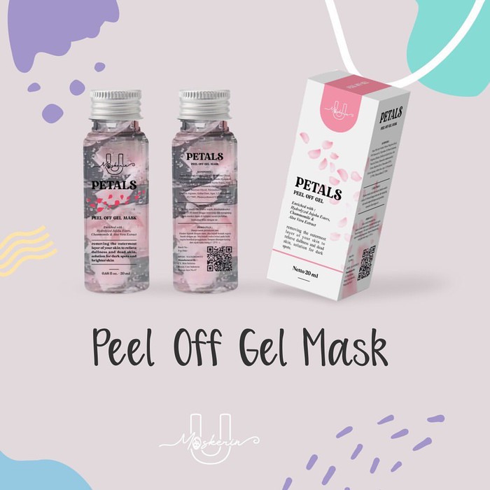 Masker Peel Off Petals Umaskerin