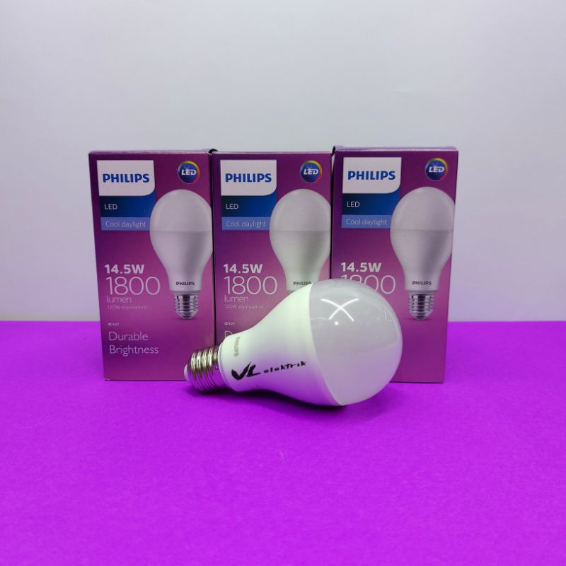 Jual LAMPU PHILIPS 14,5 WATT PUTIH/LED Bulb My Care 14,5 W | Shopee ...