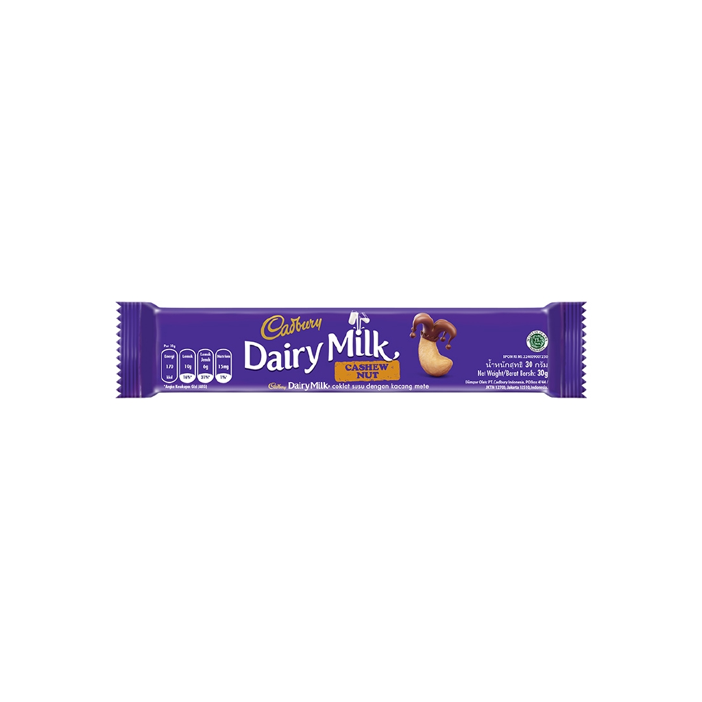 

OL8 - Cadbury Chocolate Dairy Milk Cashew Nut 30G