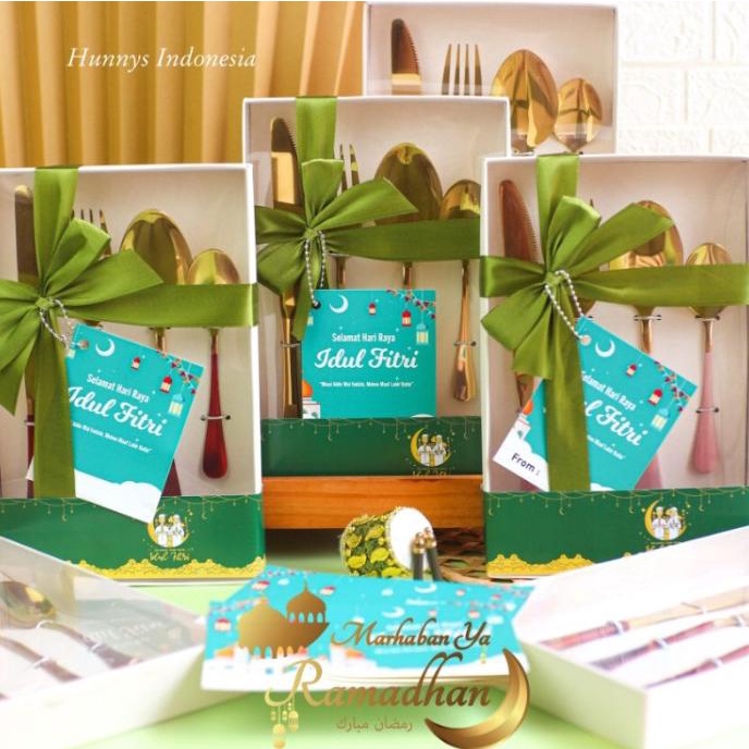 

Premium Product!!! Hampers Parcel Lebaran Paket Ramadhan Gift Box Tableware Cutlery Set - Paling Diminati