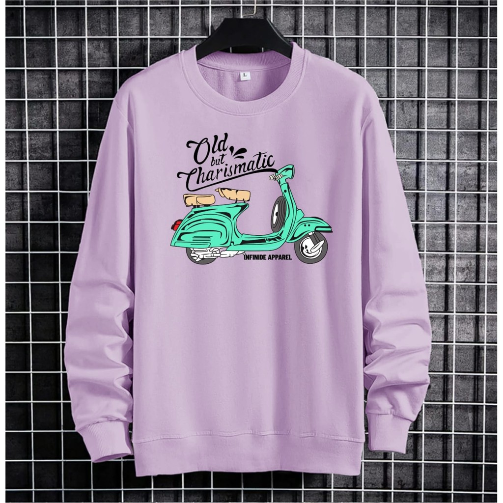 COD/ARPIOSSHOP - BAJU OLD VESPA - SWEATER PRIA WANITA KEREN MODEL KEKINIAN