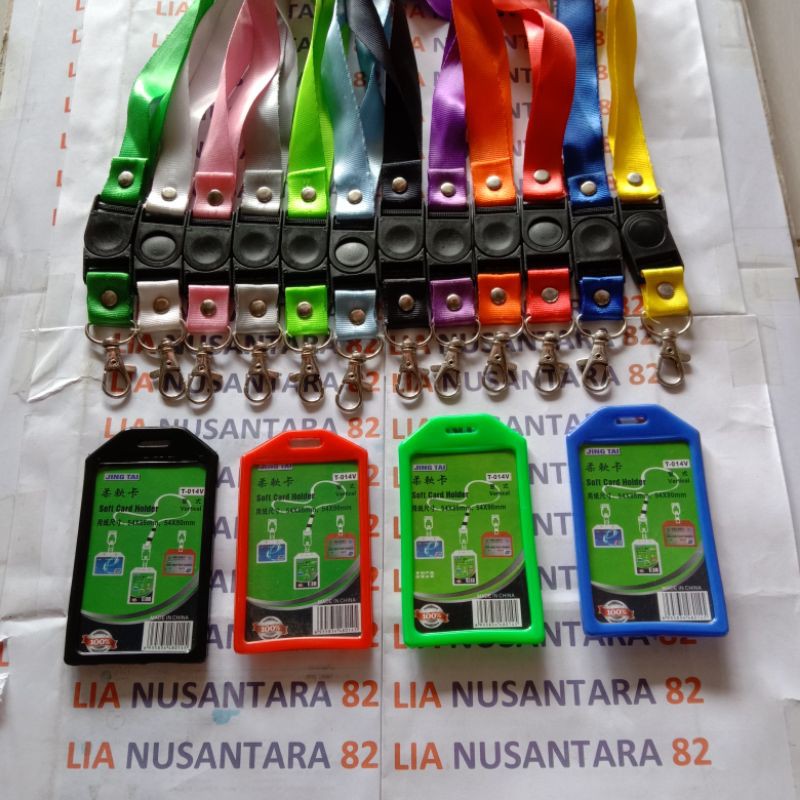 

Paket Tali id 2cm setofer dengan casing id T014 silikon 1 kartu