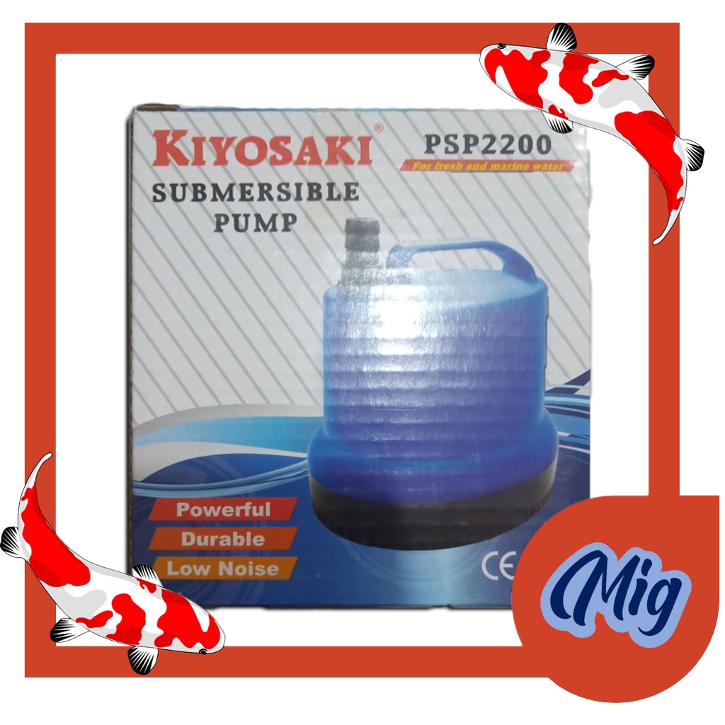 Aquarium pompa celup water pump KIYOSAKI PSP 2200 submersible pump