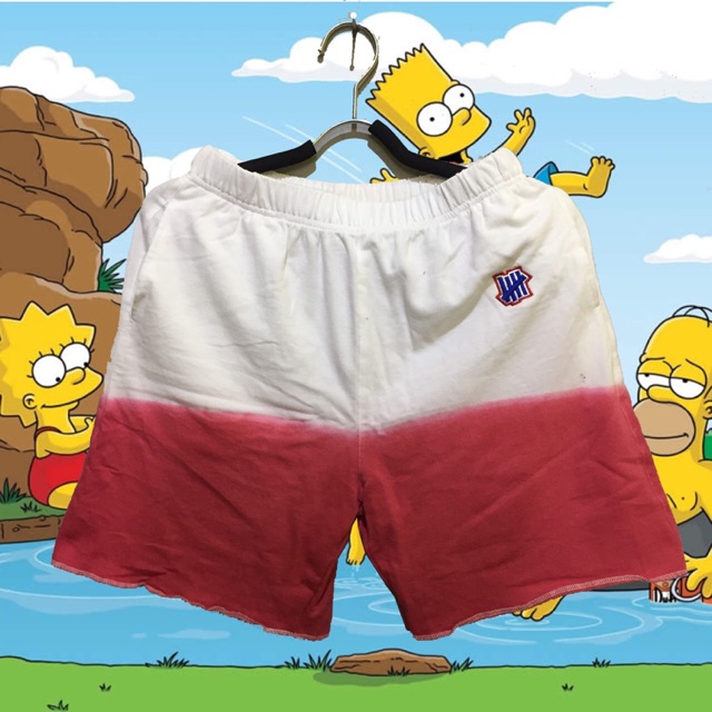 CELANA PENDEK SHORTPANTS UNDEFEATED WASHING PINK