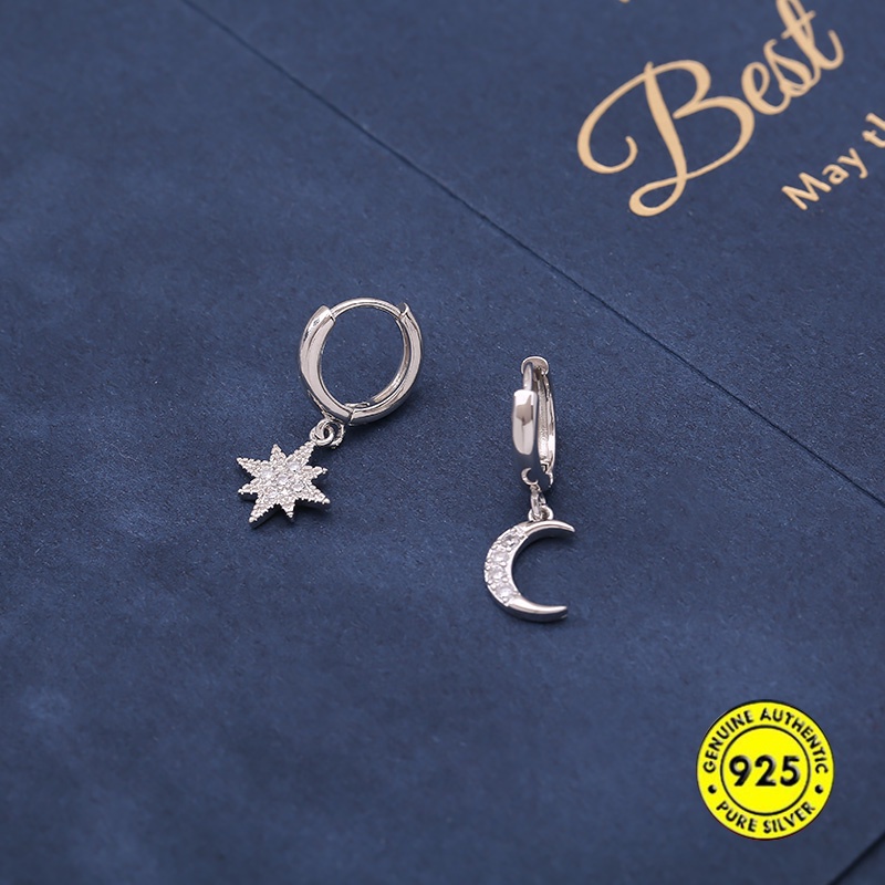 Anting Tusuk Sterling Silver 925 Untuk Wanita