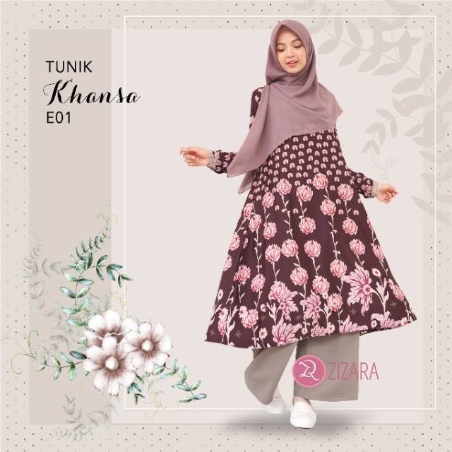 TUNIK KHANSA SERI E ZIZARA
