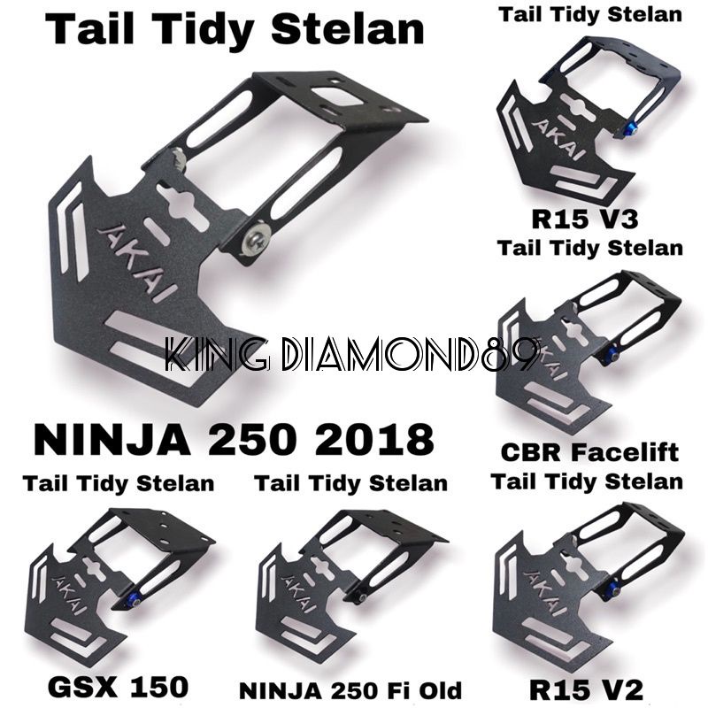 Tail Tady stelan Akai buat motor R15 R25 Ninja 250 CBR Facelift GSX 150/STELAN NEW