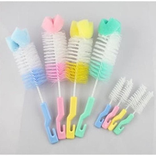 Sikat Botol Set 2pcs Bottle Gelas Brush Murah Nipple Sikat Pembersih Murah Dengan Pegangan Tongkat Gagang