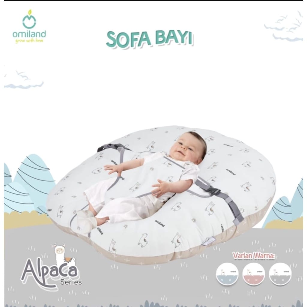 MOMS_ Omiland Sofa Bayi // Sofa Multi Fungsi Alpaca Series