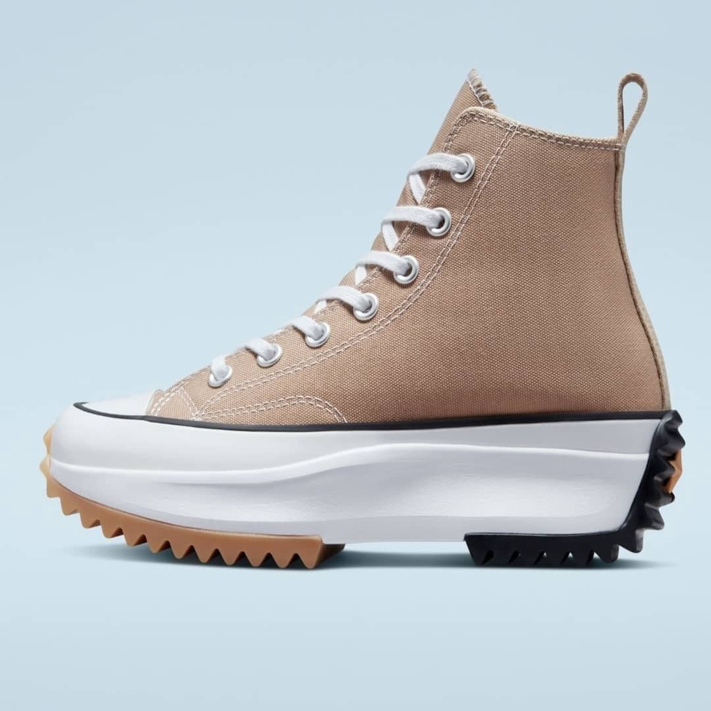 Converse Run Star Hike Hi Platform Seasonal Color Hemp Black White