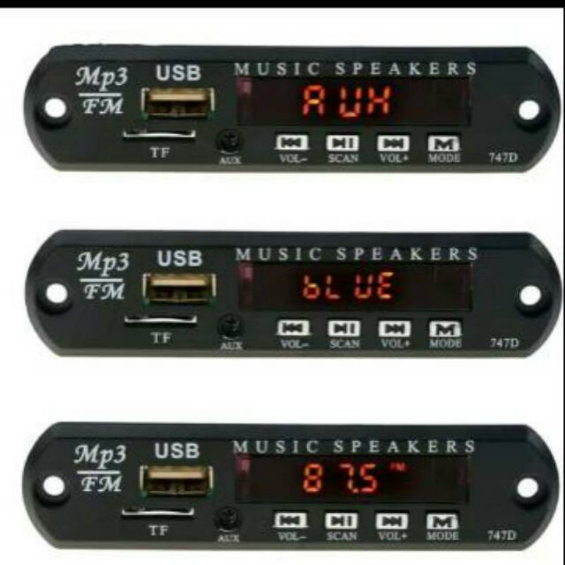 KIT MP3 Player  FM PLUS BLUETOOTH  modul MP3 Player