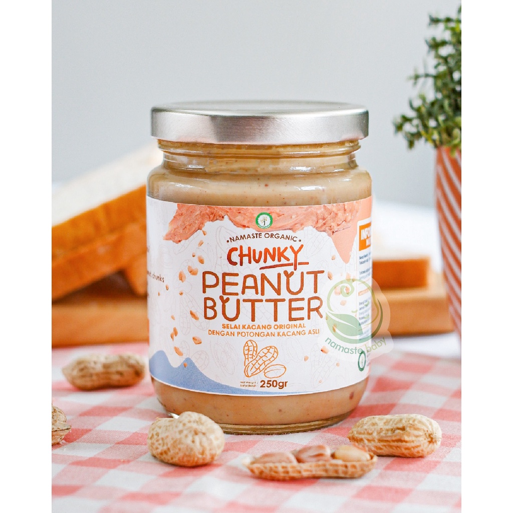 

PEANUT BUTTER CHUNKY - SELAI KACANG DENGAN POTONGAN KACANG ASLI 250GR