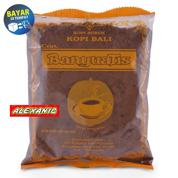 

ALEXANIC Kopi Banyuatis Kopi Bali Bubuk Banyuatis 40 gram