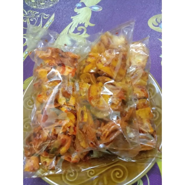 

Keripik Singkong Pedas Balado Cabe Asli