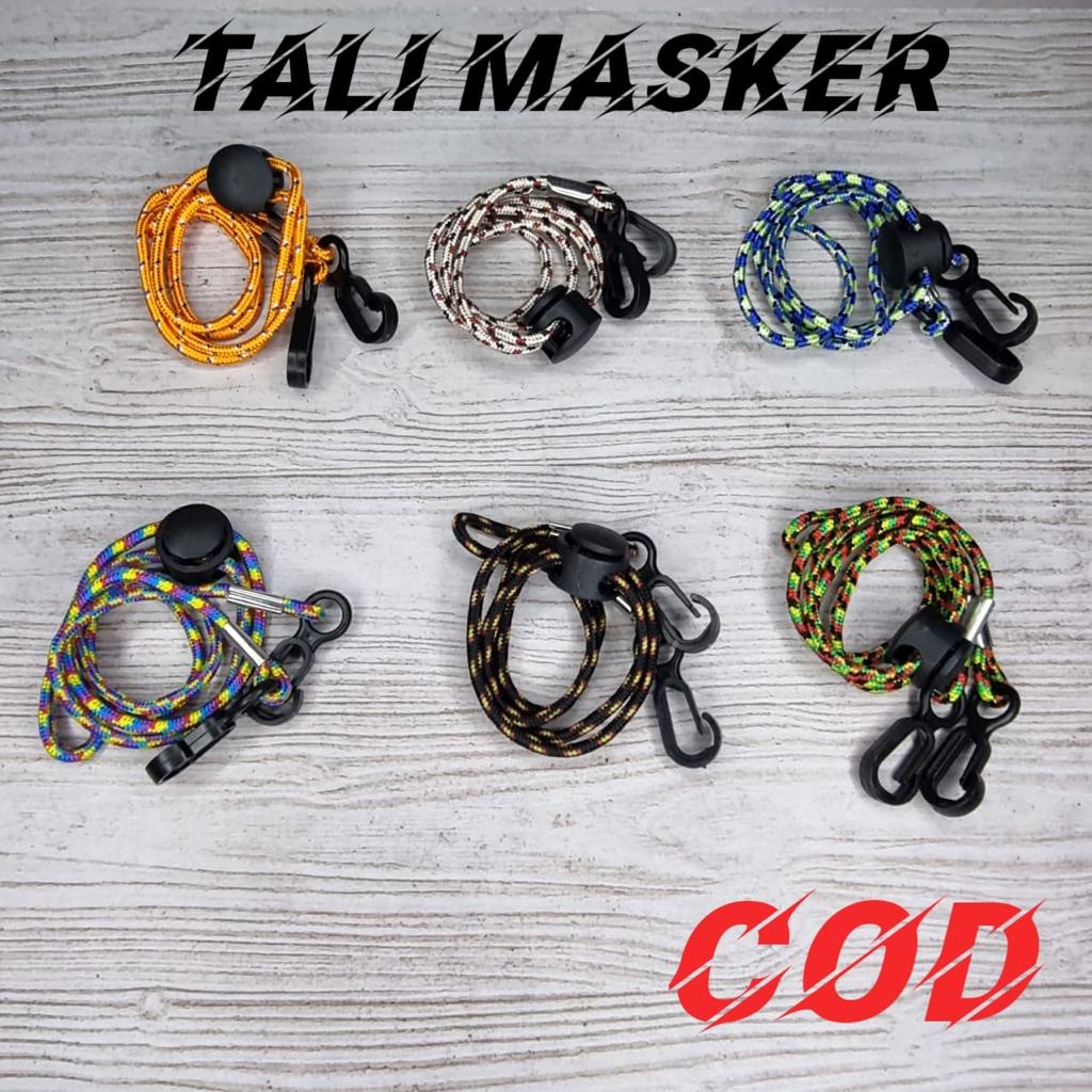 Tali Konektor Masker Multifungsi Terbaru 63 cm TALI STRAP MASKER MODEL KARET BISA MELAR ANTI KELILIT ANTI RIBET