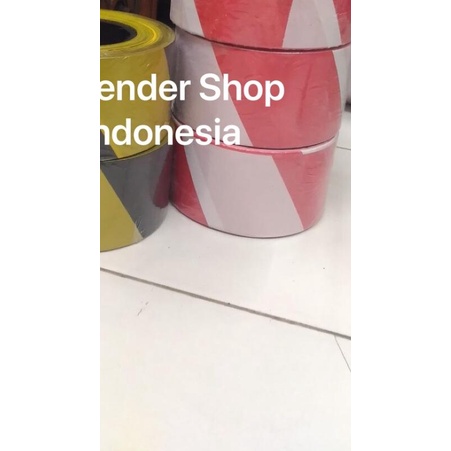

Police line merah putih / hitam kuning 3" x 300 mtr