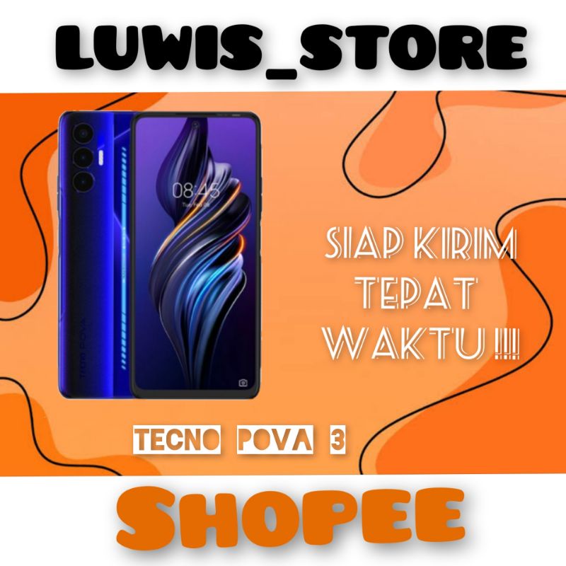 Tecno Pova 3 LED Gaming Edition 6+5GB/128 NFC