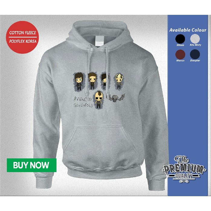 Jaket Hoodie Jumper AVENGED SEVENFOLD 12