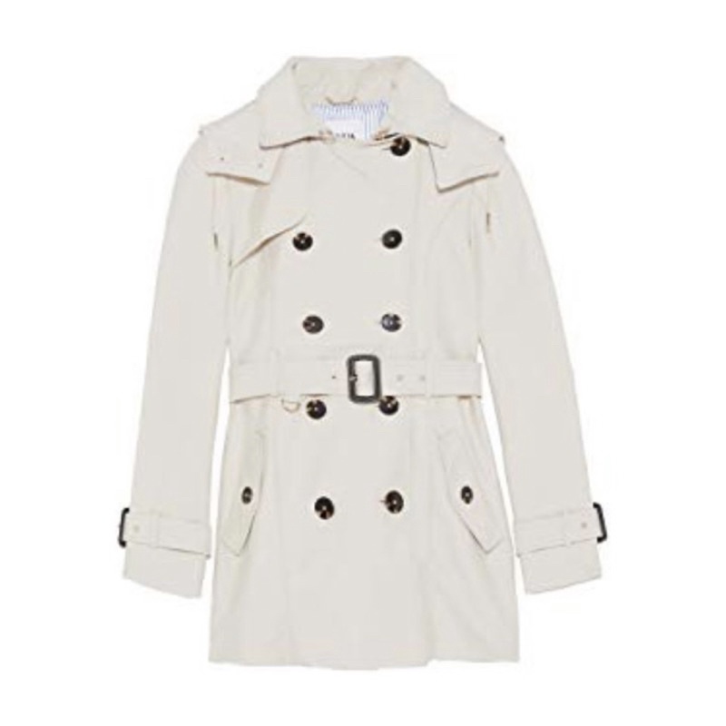 Thrift Preloved Zara Coat XS Trenchcoat Winter Coat