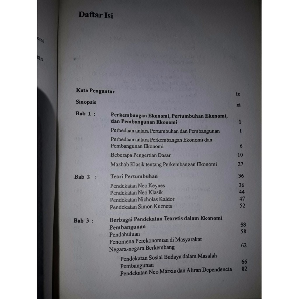 Pertumbuhan Pemikiran Ekonomi Dasar Teori Ekonomi Pertumbuhan & Ekonomi Pembangunan BPBN