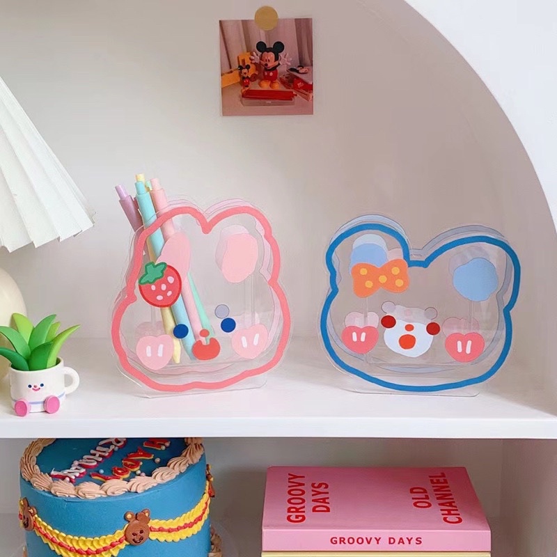 tempat serbaguna akrilik lucu / storage acrylic