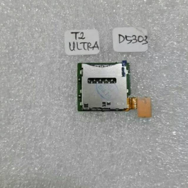 Flexibel Connector Simcard T2 Ultra 1 Sim Konektor Sim Sony D5303