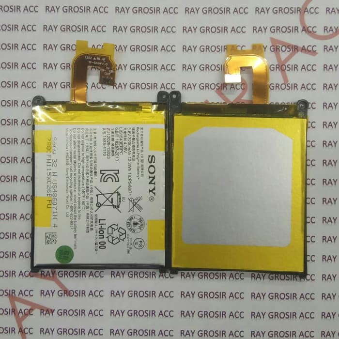 Baterai Original SONY Xperia XPERIA Z2 D6502 D6503 D6543 L50W LIS1543ERPC