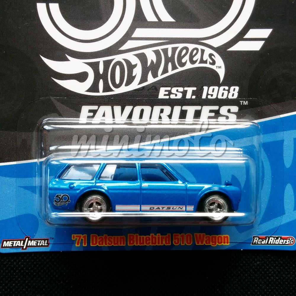 hot wheels datsun wagon 50th anniversary