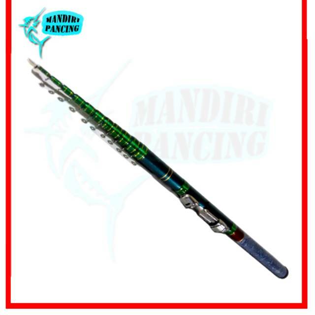 Joran Tegek Orca TJL 270 cm Modif - Ruas Pendek - Ring Oseg