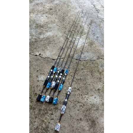Joran UL Samurai Fiber solid 2-6lb 165cm dan 180cm (COD) Joran UL 165cm 180cm