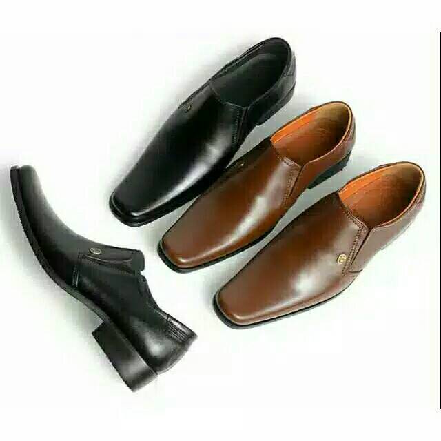 Sepatu kulit pria asli odon cibaduyut OC 3391