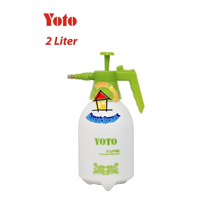 SPRAYER MANUAL / HAND SPRAYER / SEMI OTOMATIS YOTO 2 LITER TYPE YT-2 BAHAN BERKELAS