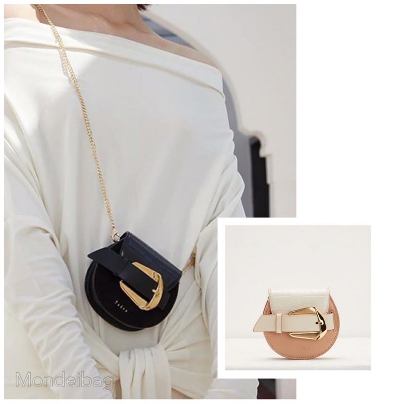 ORIGINAL  Pedro mini buckled croc-effect wallet & shoulder bag / dompet tas selempang pdro gesper