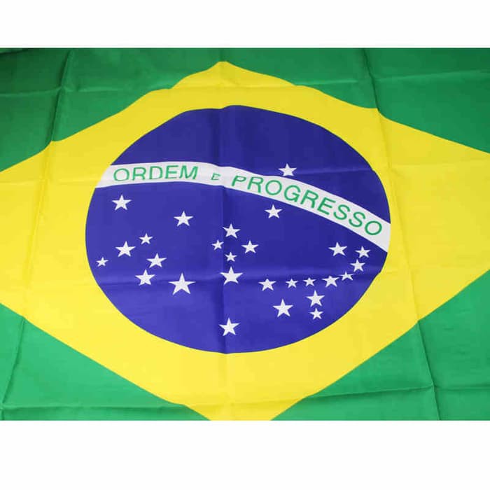 Bendera Nasional Negara Brazil Brasil Brazilian Flag Shopee Indonesia