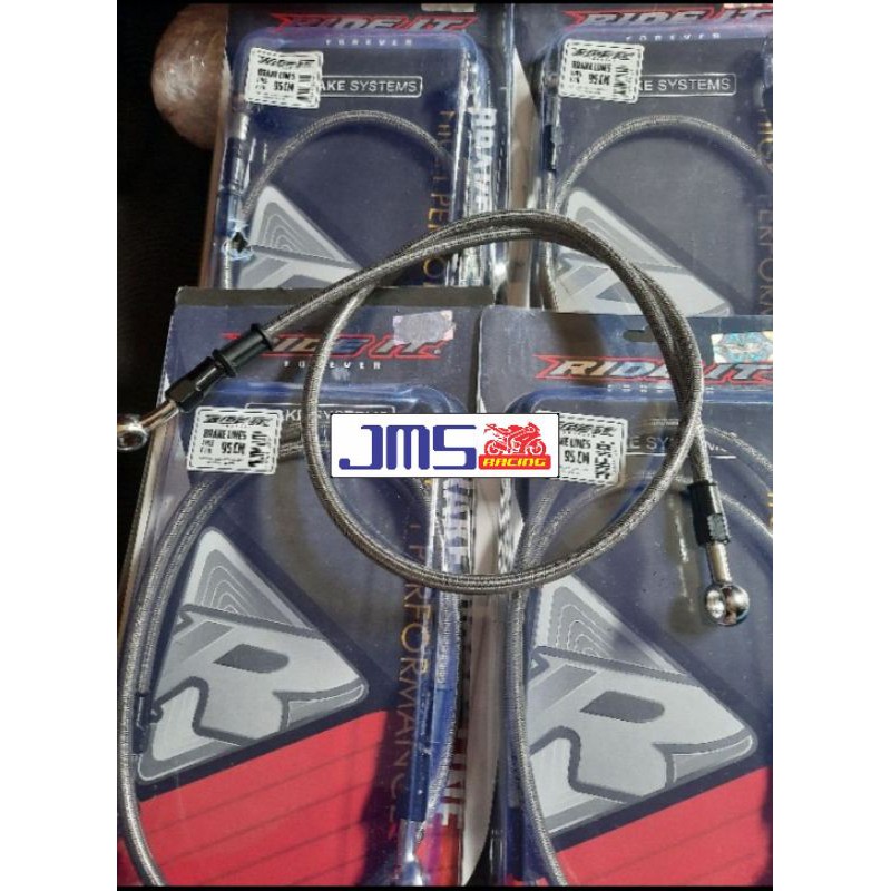 selang rem rideit ukuran 130/95/60 model tdr  mio beat xeon vario vixon cb r15 fux sonic mx soul gt