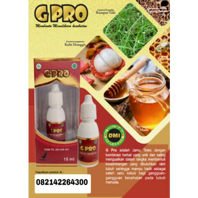 Jamu Tetes G Pro Shopee Indonesia