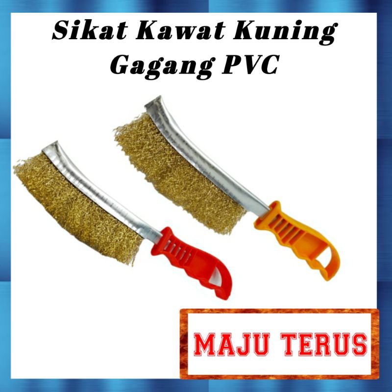 SIKAT KAWAT KUNINGAN Freed gg PVC / Sikat kawat kuningan / Sikat kuningan