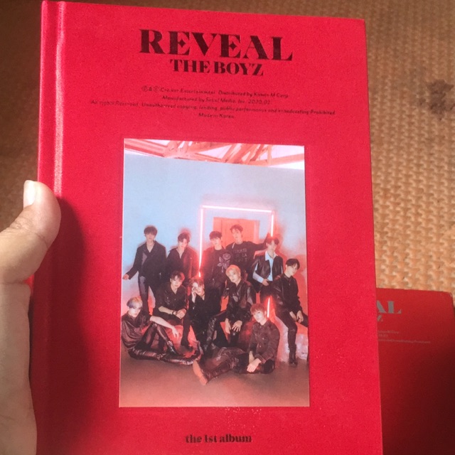 Album the boyz reveal
