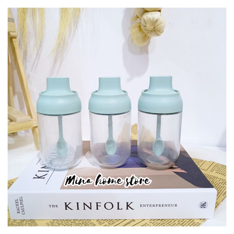 Botol Bumbu Kaca Estetik 250ml